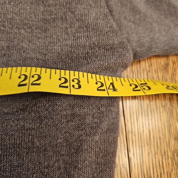 mts Gray Side Tie Sweater - Picture 9 of 10